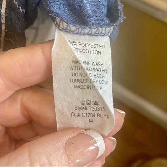 Love In gingham check off the shoulder flutter sleeve blouse - Picture 9 of 9